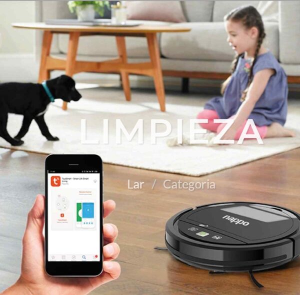 Robô aspirador com wi-fi ( programações pelo celular) - Image 3